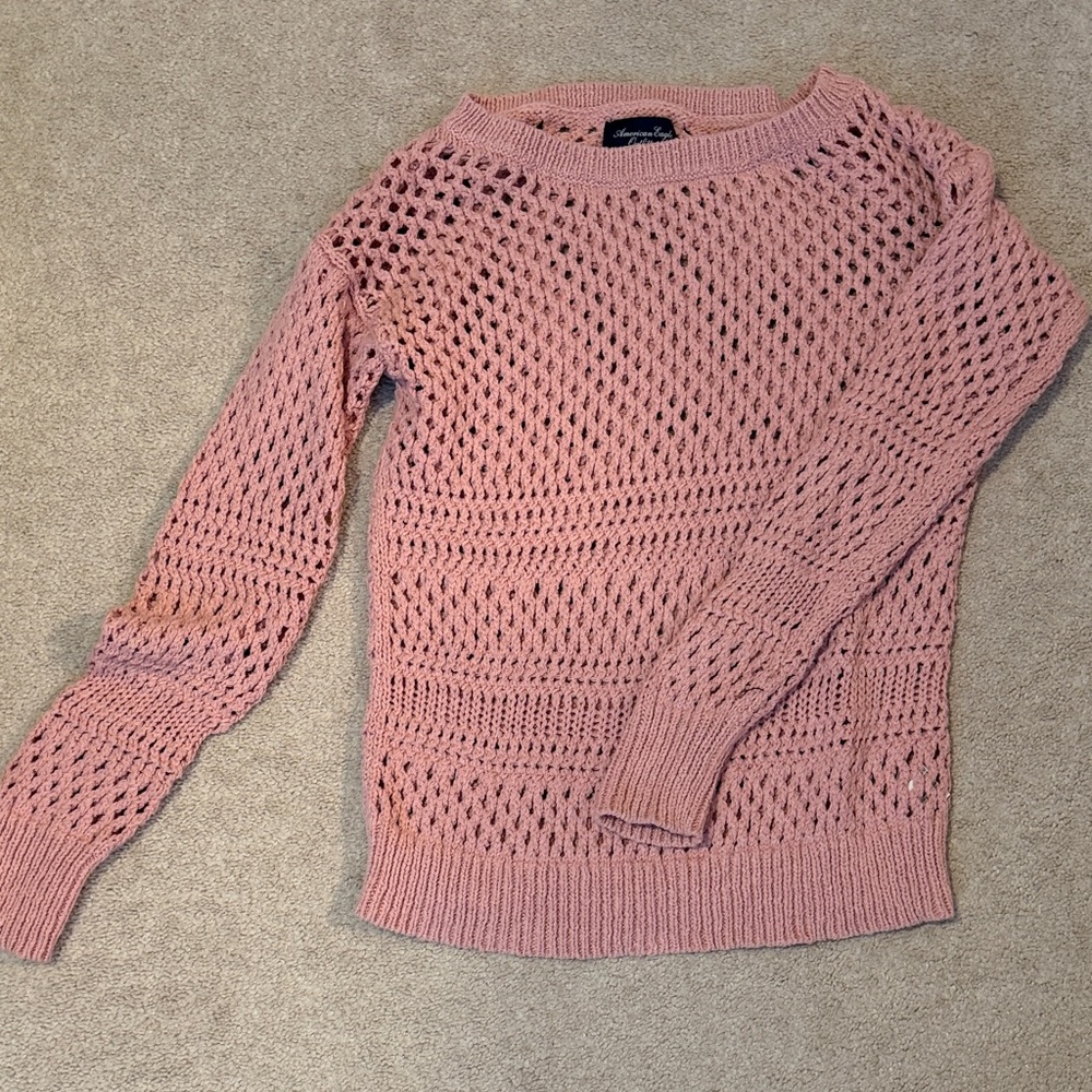Pink American Eagle Sweater